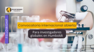 Humboldt Research Fellowship 2026 para investigadores globales